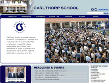 Tablet Screenshot of carlthorp.org